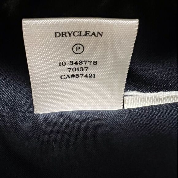 SALE!! Ann Taylor Navy Floral Sheath Dress Size 6 - Picture 10 of 10